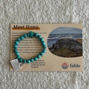 Fahlo The Journey “Sea Turtle” Beaded Stretch Bracelet